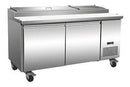 ServWare PP67-9 67" pizza prep table