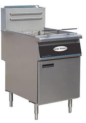 ServWare SGF-5 80 lb gas fryer