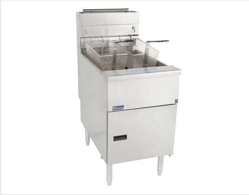 Pitco SG18-S Gas Fryer - (1) 90 lb Vat, Natural Gas