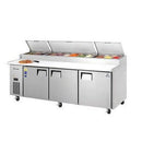 Everest EPPR3 93" Three Door Pizza Prep Table
