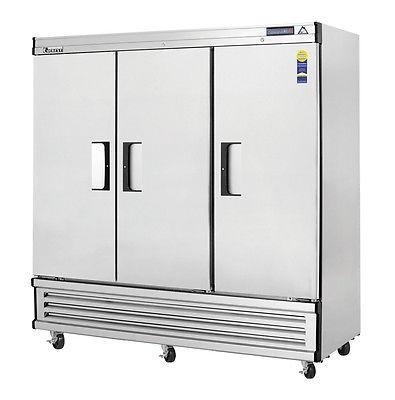 Everest EBF3 75" Three Door Reach-In Freezer