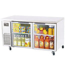 Turbo Air JUR-60-G-N Undercounter Side Mount Glass Door