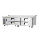 Everest ECB82D4 82" Four Drawer Chef Base