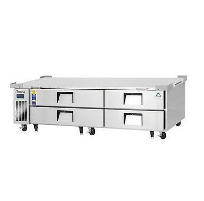 Everest ECB82D4 82" Four Drawer Chef Base