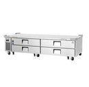 Everest ECB96D4 96" Four Drawer Chef Base