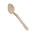 Thunder Group PLSS211BG 13" Beige Polycarbonate Solid Serving Spoon