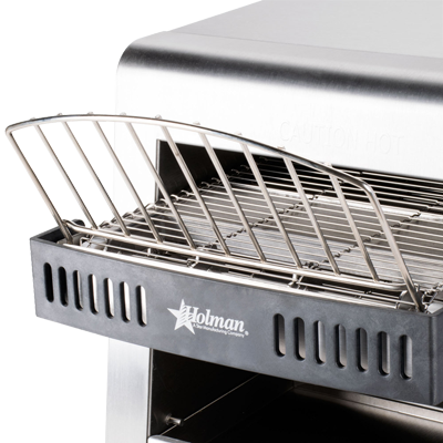 Star Stainless Steel 10" Width Electric Horizontal Conveyor Toaster