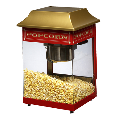 Star Electric Countertop Stainless Steel Food Zone Popcorn Popper