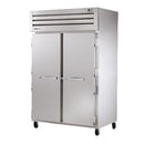 True Two Section S/S Front & Side Two Stainless Steel Door Reach-In Heated Cabinet