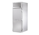 True One-Section One Stainless Steel Door 89" Roll-In Heated Cabinet