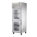 True One-Section Two Glass Half Door Reach-In Heated Cabinet