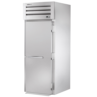 True One-Section One Stainless Steel Door 89" H Roll-In Heated Cabinet