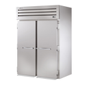 True Two-Section Two Stainless Steel Door Roll-In Heated Cabinet