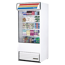 True Vinyl Exterior Vertical Air Curtain Merchandiser 36"W