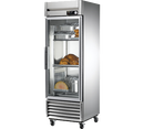 True Stainless Steel One-Section One Glass Door Reach-In Heated Cabinet