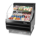 Turbo Air 5.1 Cu. Feet Black Open Merchandiser