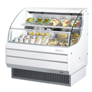 Turbo Air 7.4 Cubic Feet White Horizontal Open Merchandiser