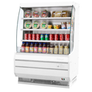 Turbo Air 8.3 Cubic Feet White Vertical Open Merchandiser