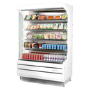 Turbo Air 16.5 Cubic Feet White Vertical Open Merchandiser