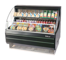 Turbo Air 9.81 Cubic Feet Black Open Merchandiser