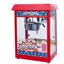 Showtime Popcorn Machine Red Countertop Glass Side Panels & Stainless Steel