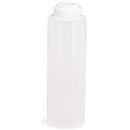 Tablecraft 2112C-1 12 Oz Hinged Clear Squeeze Bottle