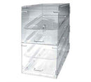 Winco ADC-4 Acrylic 4-Tier Countertop Pastry Display Case
