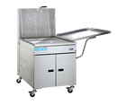 Pitco Stainless Steel Gas Doughnut Fryer Floor Model 150 lb. Oil Capacity