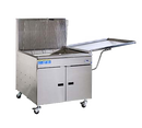 Pitco Stainless Steel Gas Donut Fryer Floor Model 210 lb. Oil Capacity