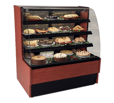 Structural Concepts Harmony Service Non-Refrigerated Display Case 50-3/4"W