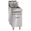 Imperial Stainless Steel 19.5" Wide Heavy Duty Range Match Gas Fryer