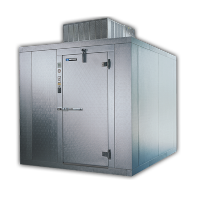 Master-Bilt Aluminum Floor Interior InDoor 70" Wide x 90" Height x 70" Depth Walk-In Freezer