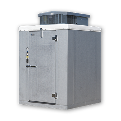 Master-Bilt Aluminum Floor Stainless Steel Interior OutDoor 116" Wide x 102" High x 139" Depth Walk-In Cooler