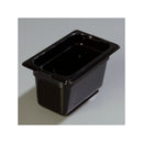 Carlisle 1052103 TopNotch 1/9 Size 4" Deep Black High Heat Food Pan