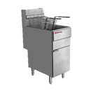 Grindmaster Cecilware Gas Fryer Floor Model Full Pot Three Tube Burners