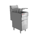 Grindmaster Cecilware Gas Fryer Floor Model Full Pot Five Tube Burners
