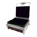 Grindmaster Cecilware Sandwich/Panini Grill Single 9-5/8"W Smooth Surface Stainless Steel