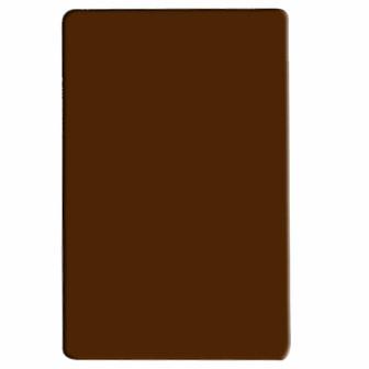 Thunder Group PLCB241805BR 24" X 18" X 1/2" Brown Rectangular Polyethylene Cutting Board