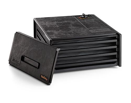 Excalibur 4-tray, No Timer, Black, Solid Door