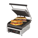 Star Electric Two-Sided Sandwich Grill Grooved Iron Grill Plates 10" Wide Cooking Surface