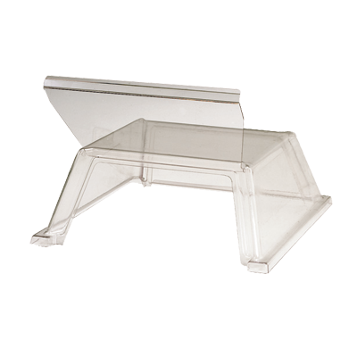 Star Grill-Max Hot Dog Roller Grill Sneeze Guard For 23" x 20" Grills Single Door Polycarbonate