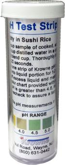 Krowne 25-126 PH Test Strips - 50 Count