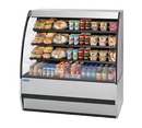 Federal Industries Specialty Display Prepared Foods Merchandiser, 59"W x 34"D x 52”H, Choice Of Laminate