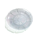 Carlisle 695607 9" Petal Mist Clear Plate