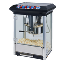 Showtime Popcorn Machine Black Countertop Glass Side Panels & Stainless Steel