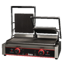 Italian Style Panini Grill 120v Stainless Steel 19" x 19" Grill Surface