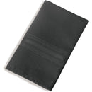 Carlisle Softweave 53761822NH014 Tone on Tone Epicure Black Napkins 18" x 22"