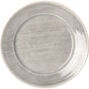 Carlisle Grove 6400418 Smoke Melamine Round Charger 12.5"