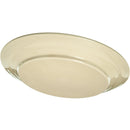 Carlisle Grove 6400418 Smoke Melamine Round Charger 12.5"