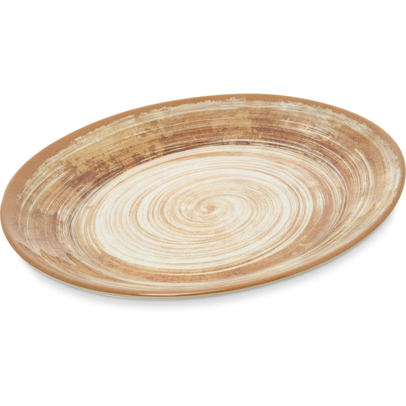 Carlisle Mingle 5400617 Copper Melamine Round Charger 12.5"